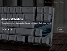 Tablet Screenshot of jamesmcmahon.net